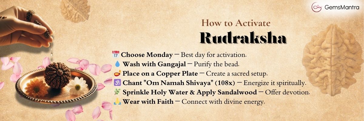 How to Activate Rudraksha