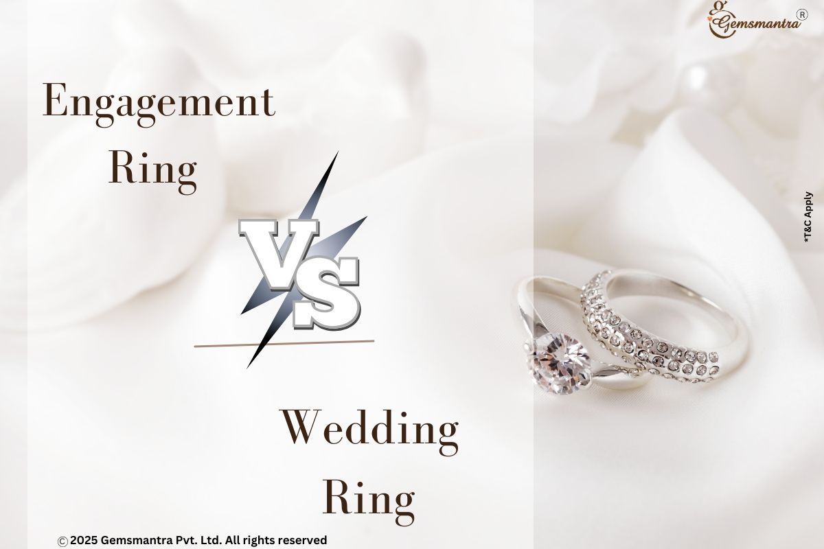 Engagement Ring vs Wedding Ring