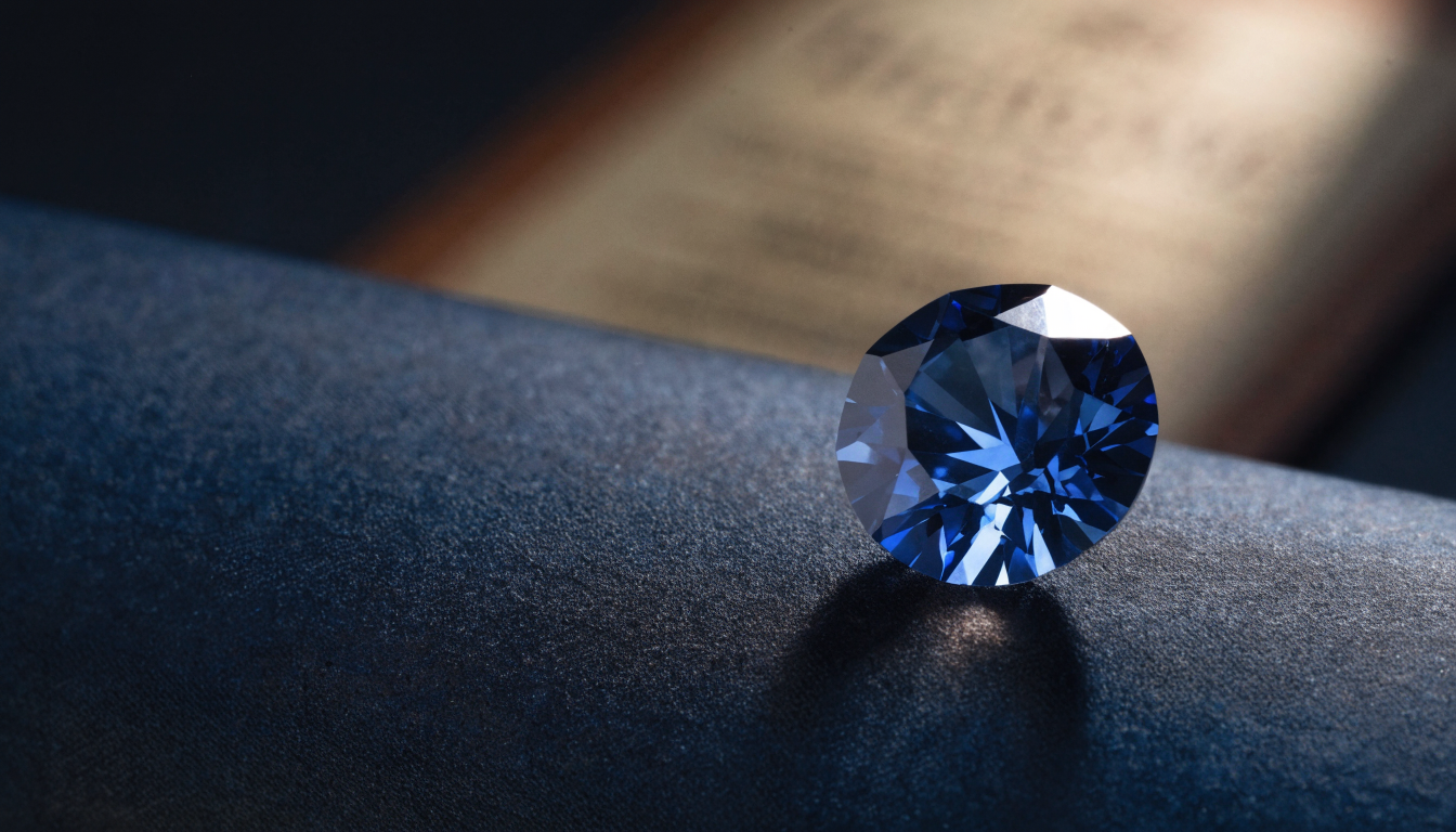Certified natural Neelam (Blue Sapphire) gemstone — GemsMantra