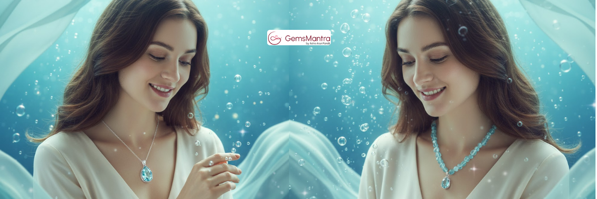 how to wear aquamarine