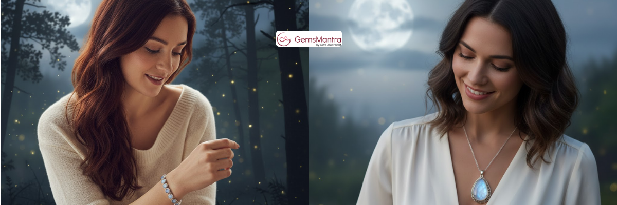 how to wear moonstone