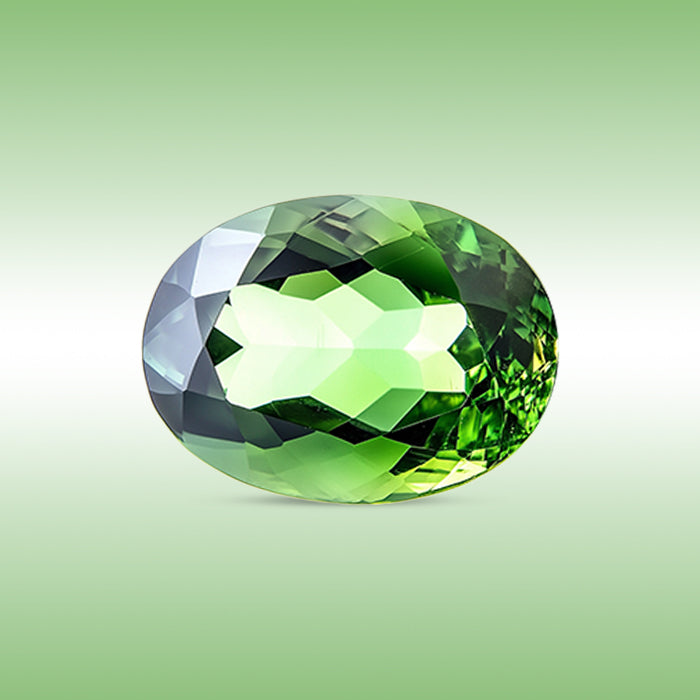 Green Tourmaline, Natural Verdelite Gems | GemsMantra