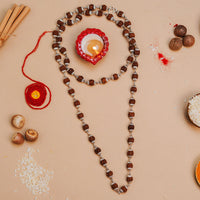 Silver Rudraksha Mala