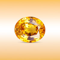 Yellow Sapphire Stone (Pukhraj Stone)