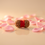 Gauri Shankar rudraksha with rose petals – Rudraksha for Love and Marriage
