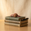 Rudraksha bead on books with fountain pen – Rudraksha for Students and Focus