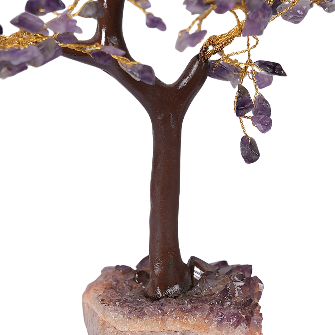 Amethyst With Cluster Tree