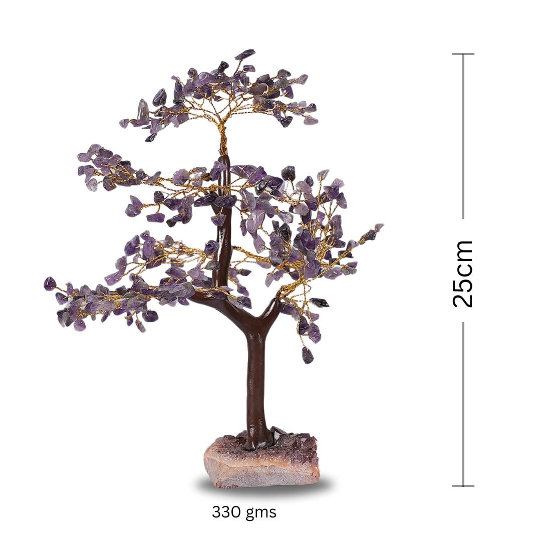 Amethyst With Cluster Tree