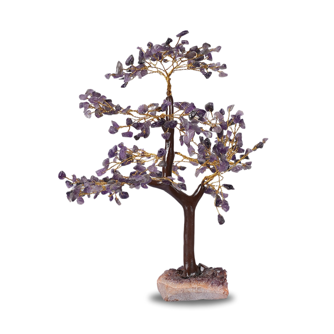 Amethyst With Cluster Tree