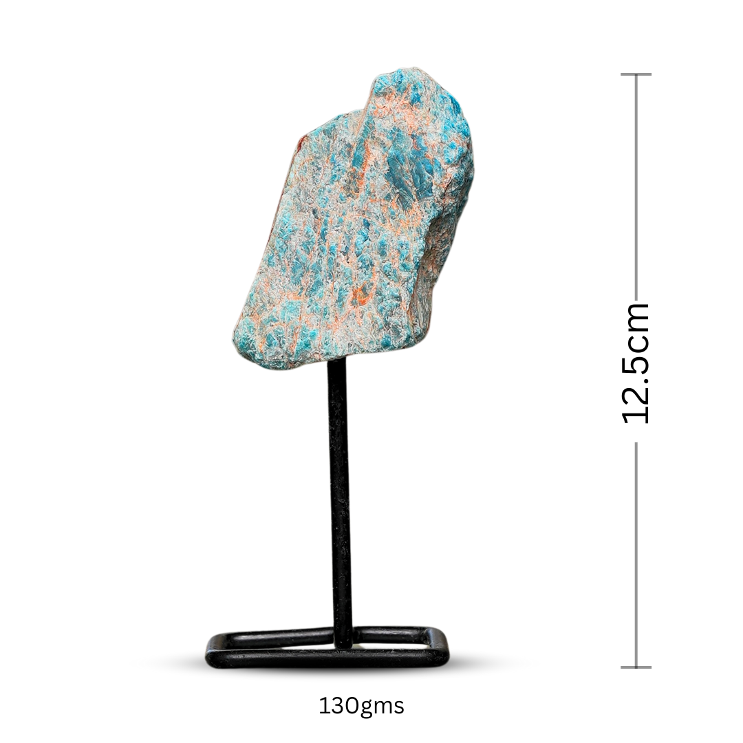 Apatite Raw Stone Stand – for Vastu