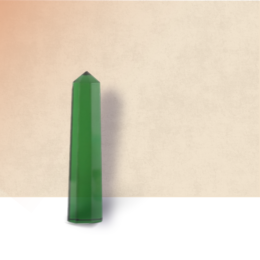 Green Obsidian Jembo Tower/Pencil Point