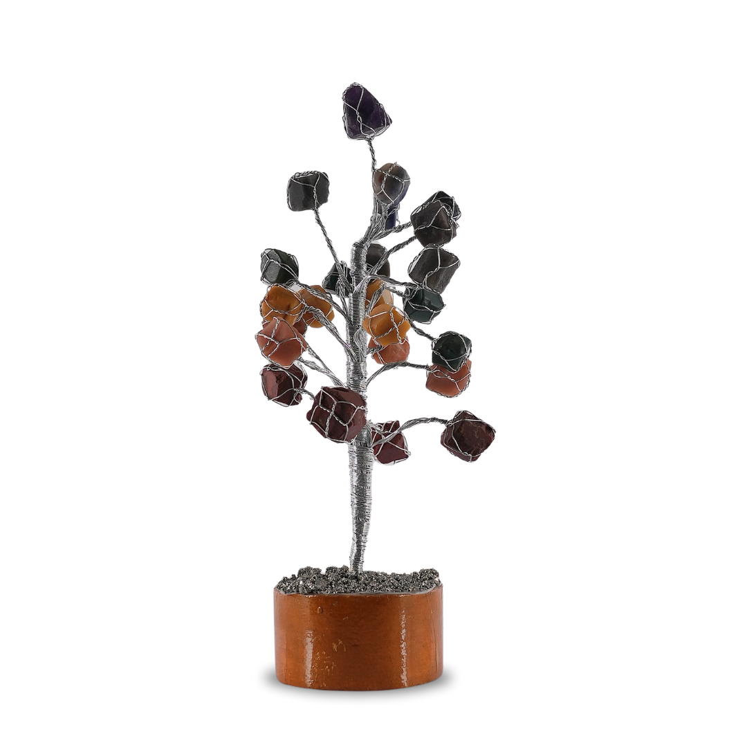 Seven Chakra Raw Stone Tree