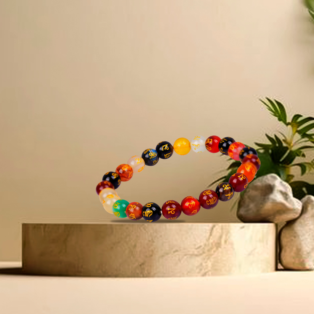 Multi Om Mani Bracelet