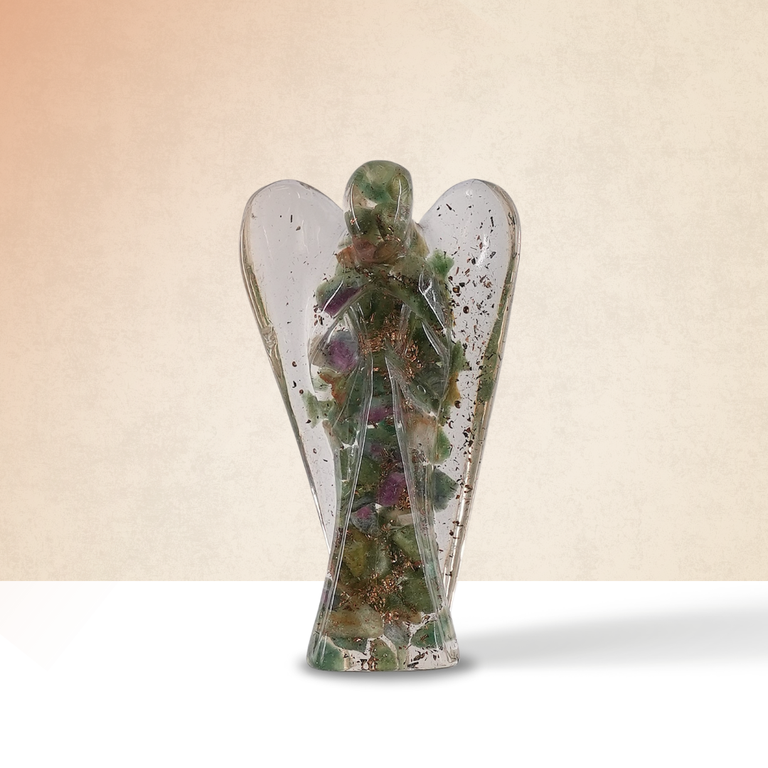 Green Aventurine Orgonite Angel/Orgone Angel