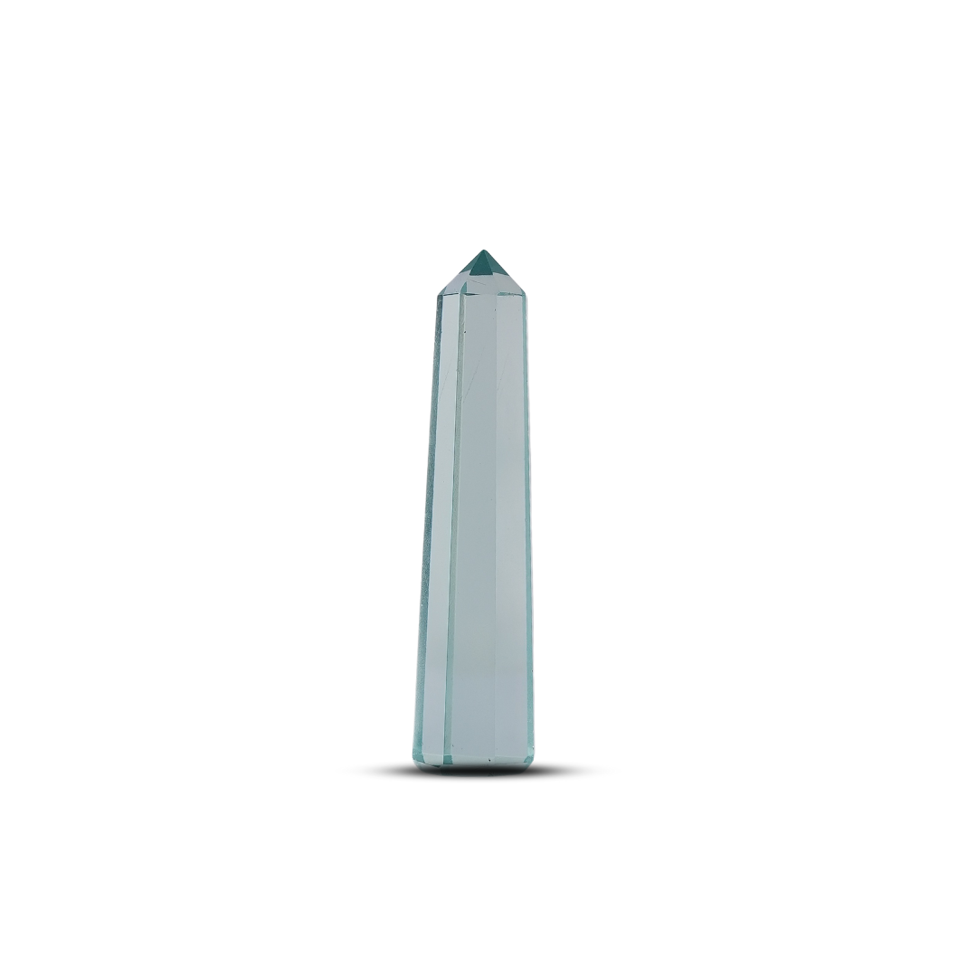 Aqua Obsidian Jumbo Tower Point – for Vastu