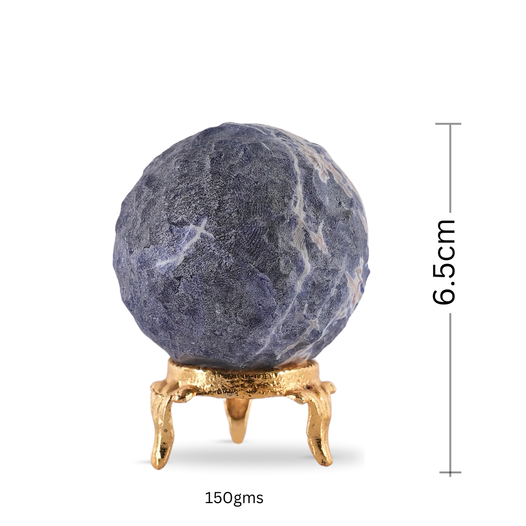 Sodalite Moon Sphere/Ball