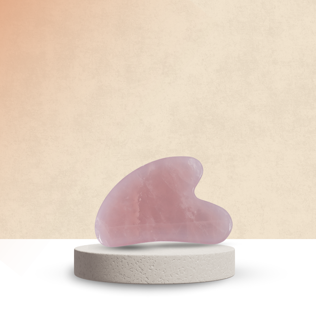 Rose Quartz Guasha Stone