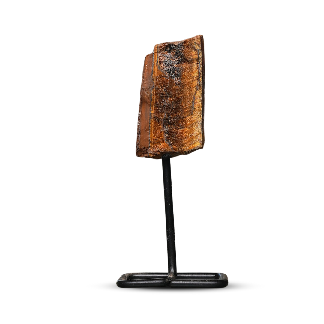 Tiger Eye Raw Stone Stand