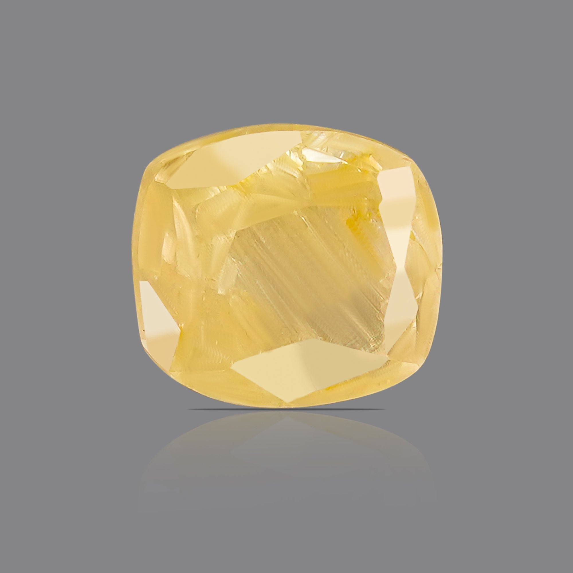 Pukhraj - Yellow Sapphire ( 0.839 Carat )