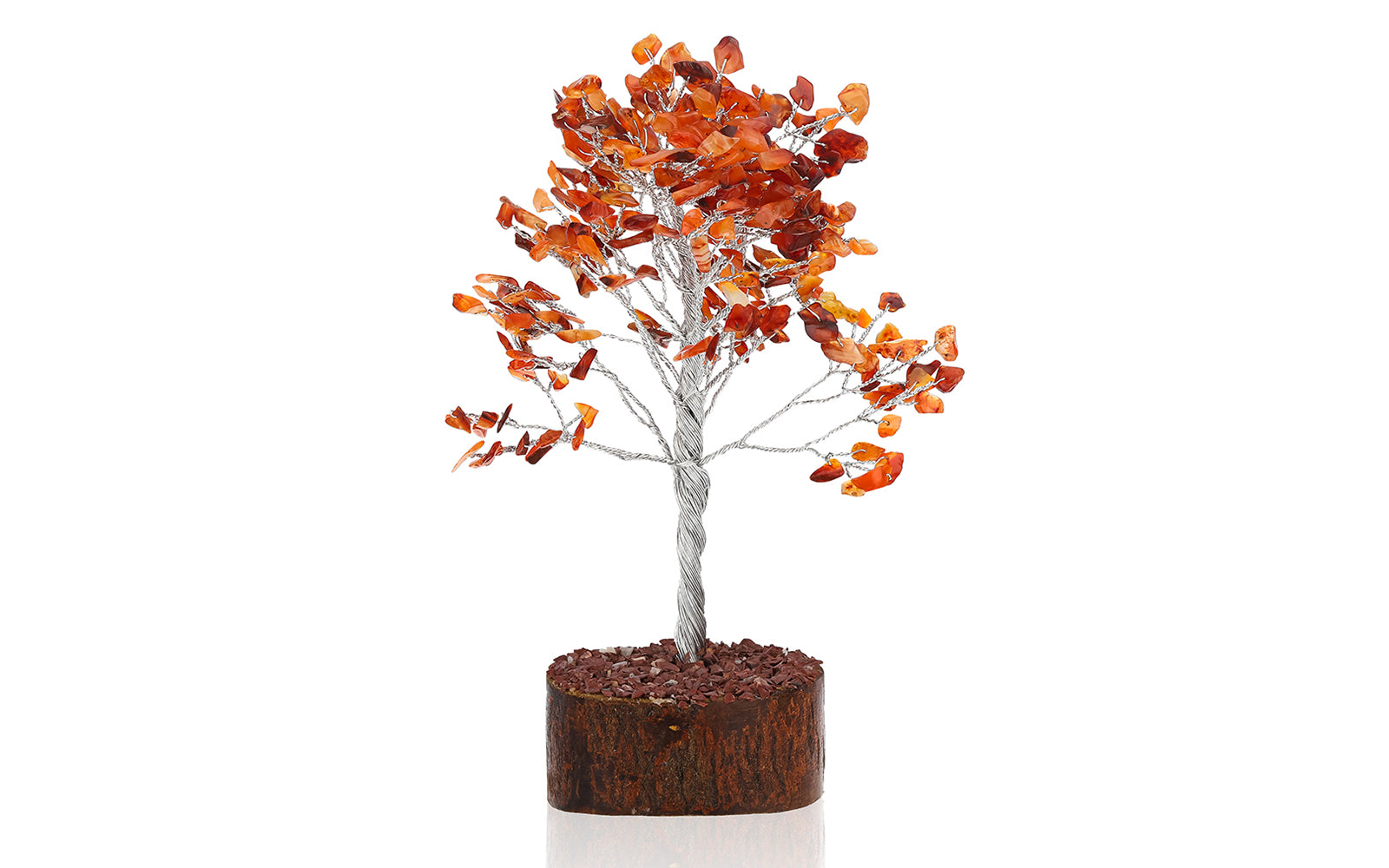 Large Carnelian Crystal Tree