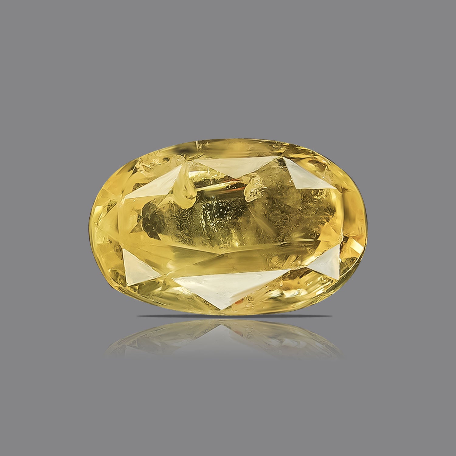 Pukhraj - Yellow Sapphire (5.09 ratti)