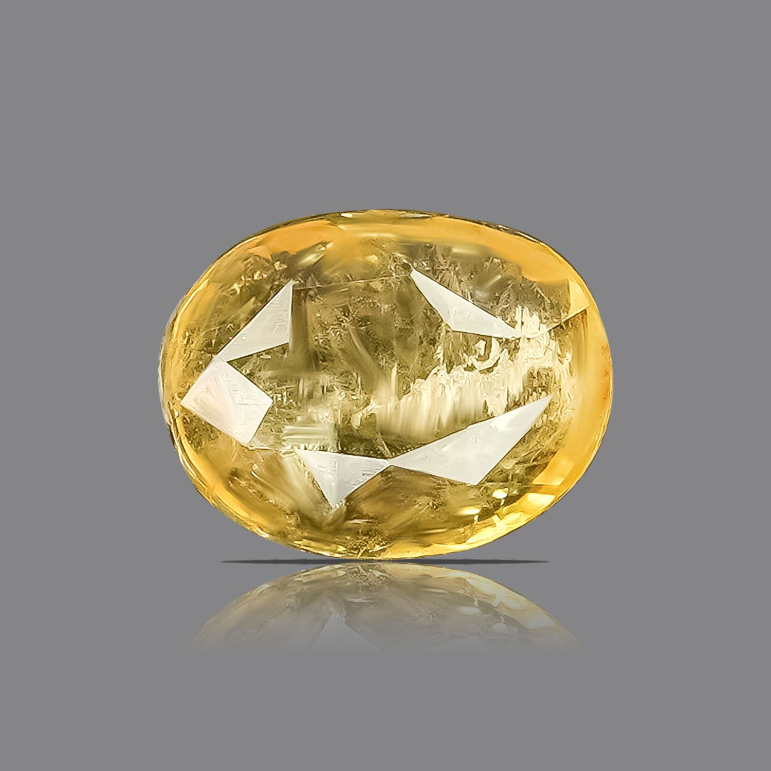 Pukhraj - Yellow Sapphire (4.45 ratti)