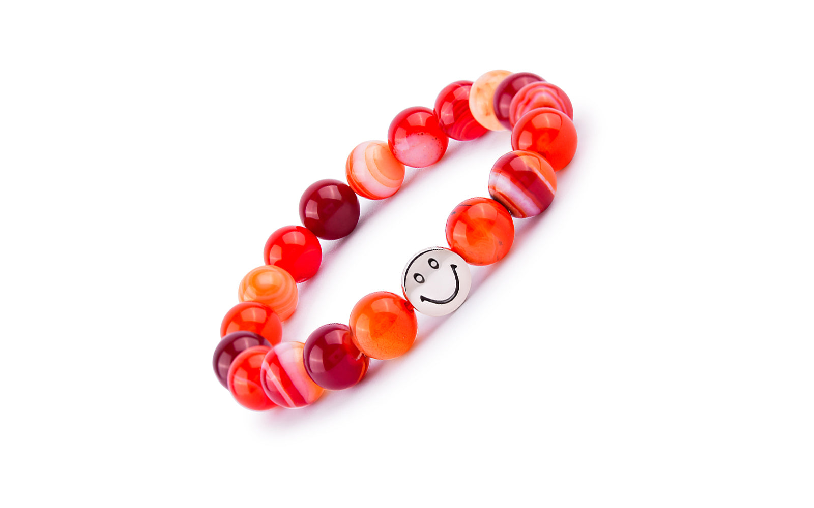 Smile Bracelet - Red Carnelian