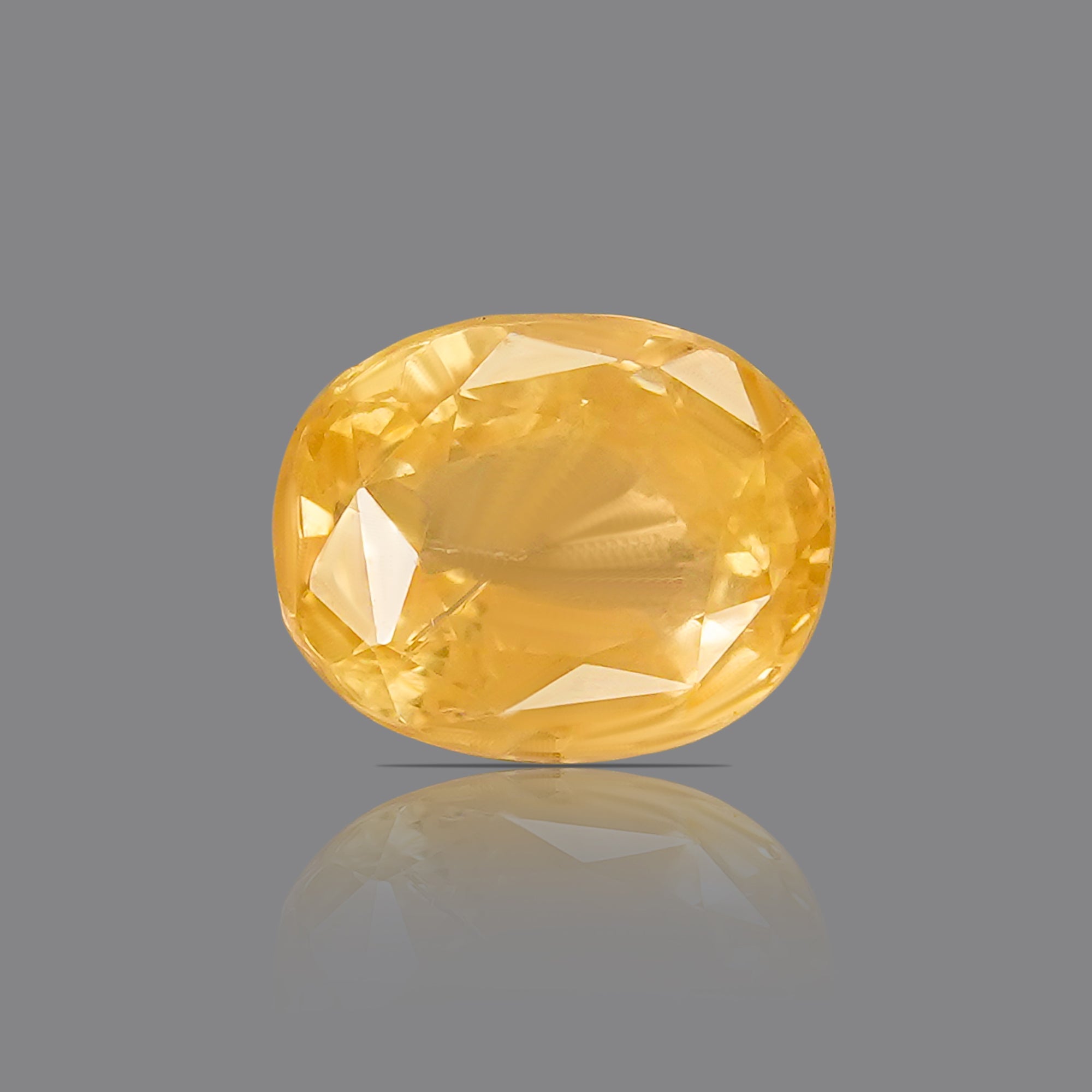 Pukhraj - Yellow Sapphire (4.09 Ratti )
