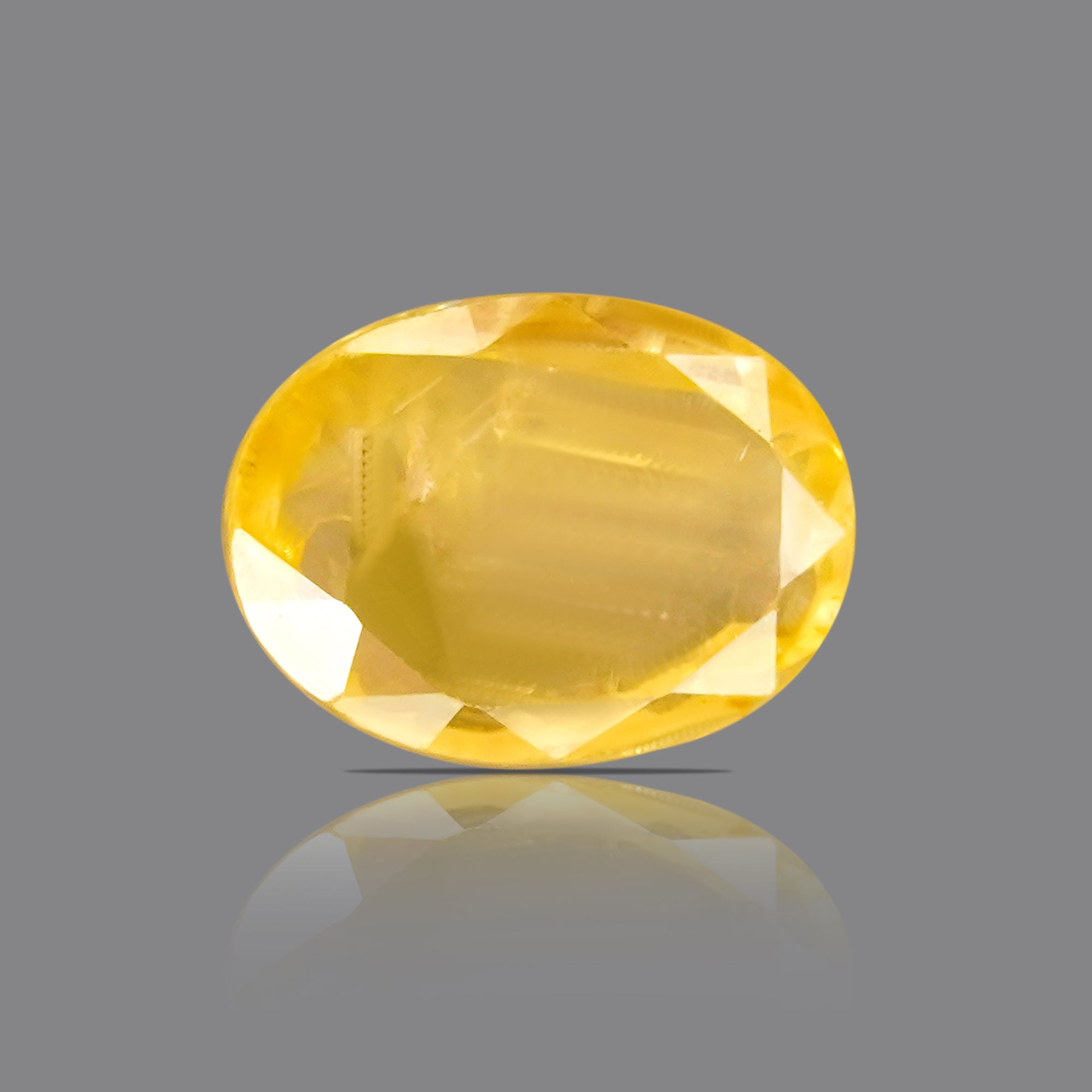 Pukhraj - Yellow Sapphire ( 5.91 Ratti)