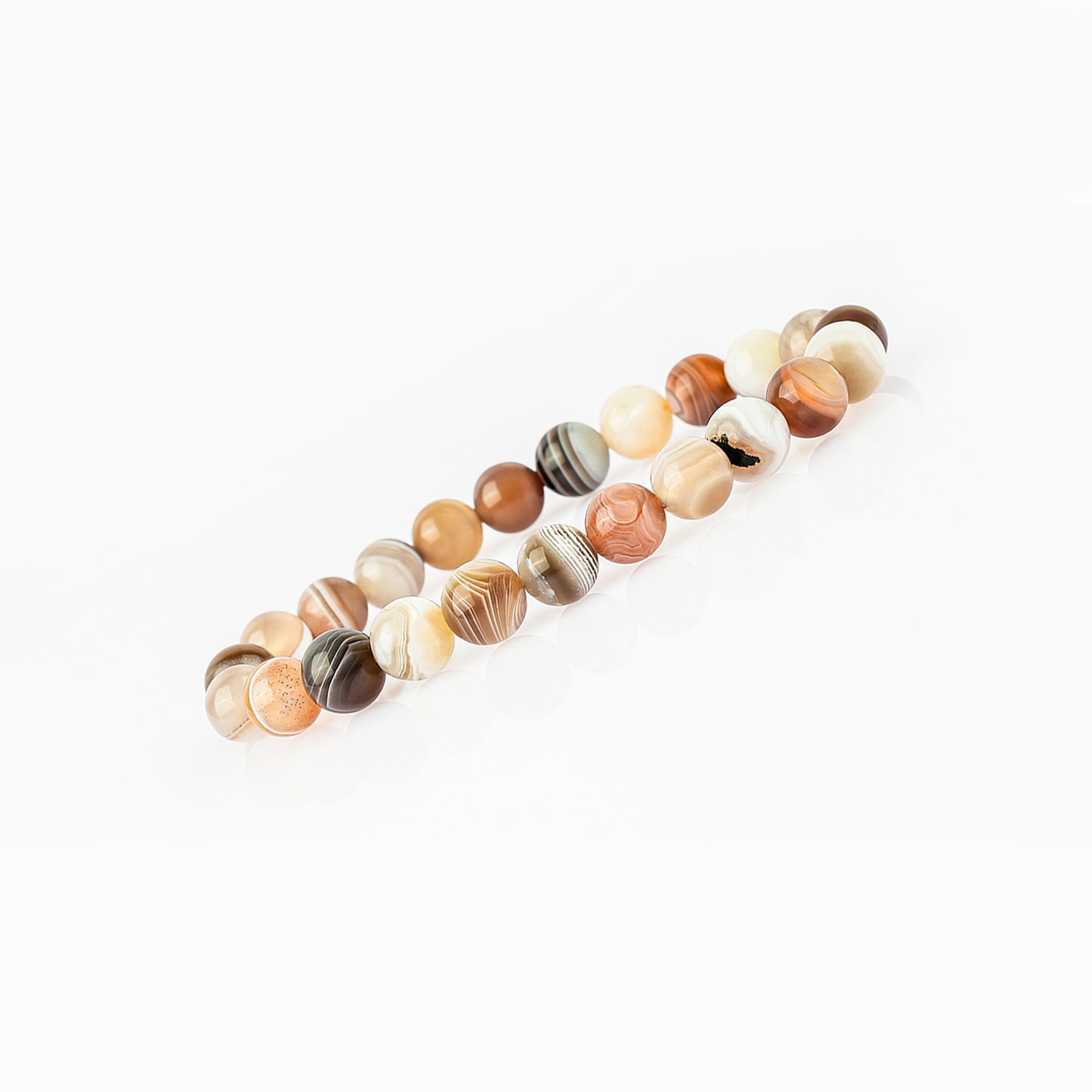 Botswana Agate Bracelet – Emotional Balance & Comfort