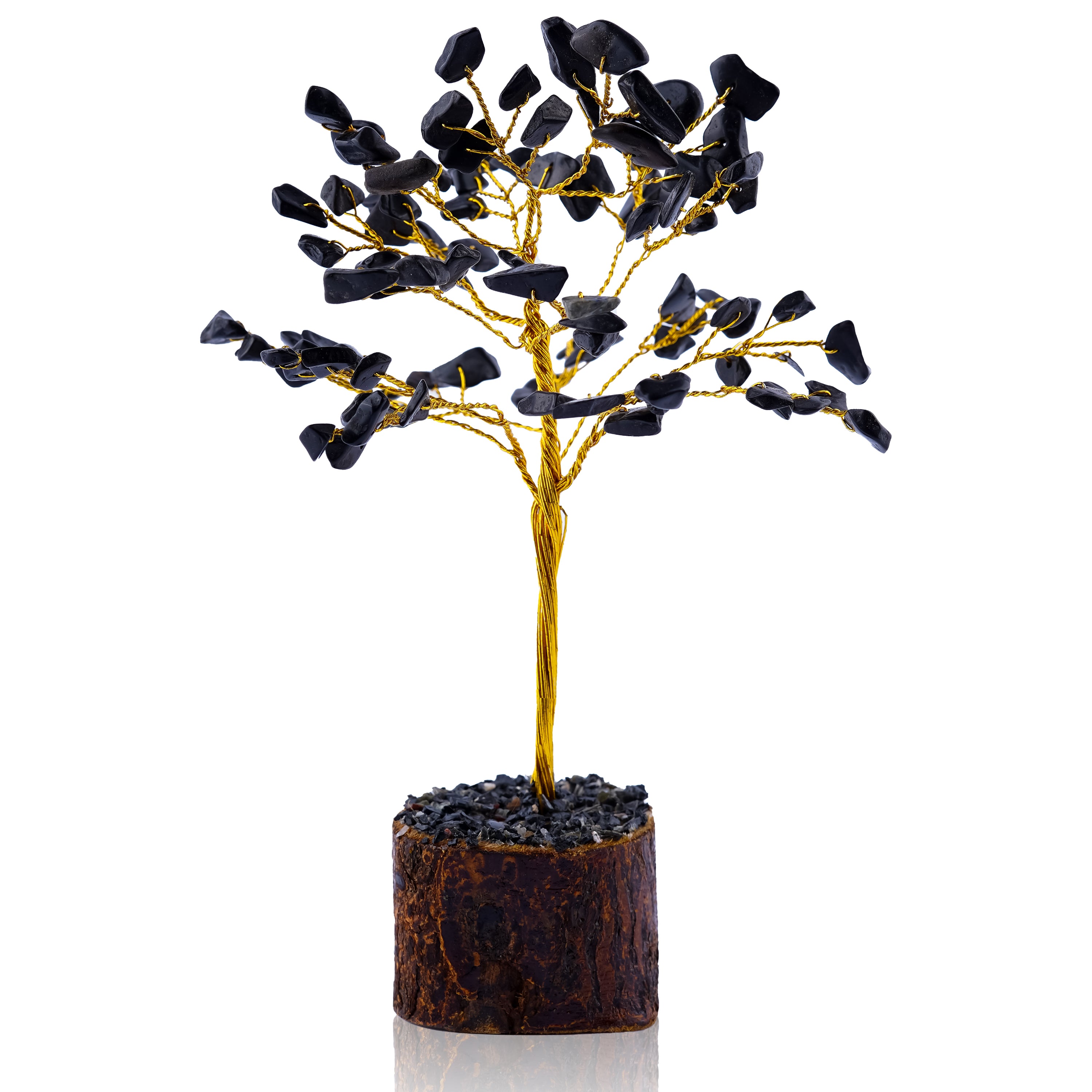 Small Black Agate Crystal Tree