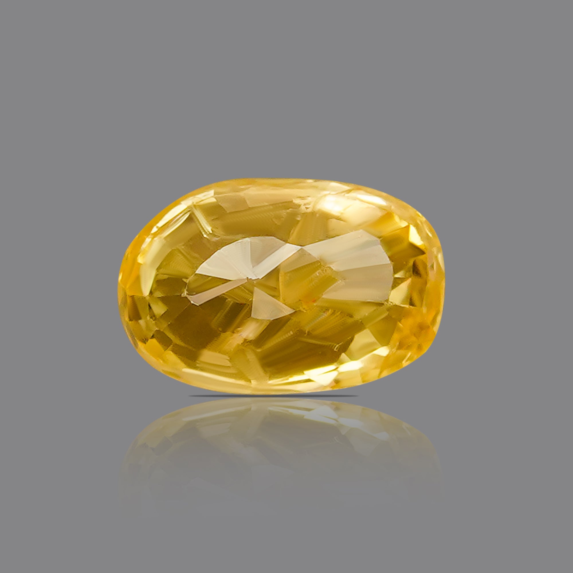 Pukhraj - Yellow Sapphire (3.44 Ratti )