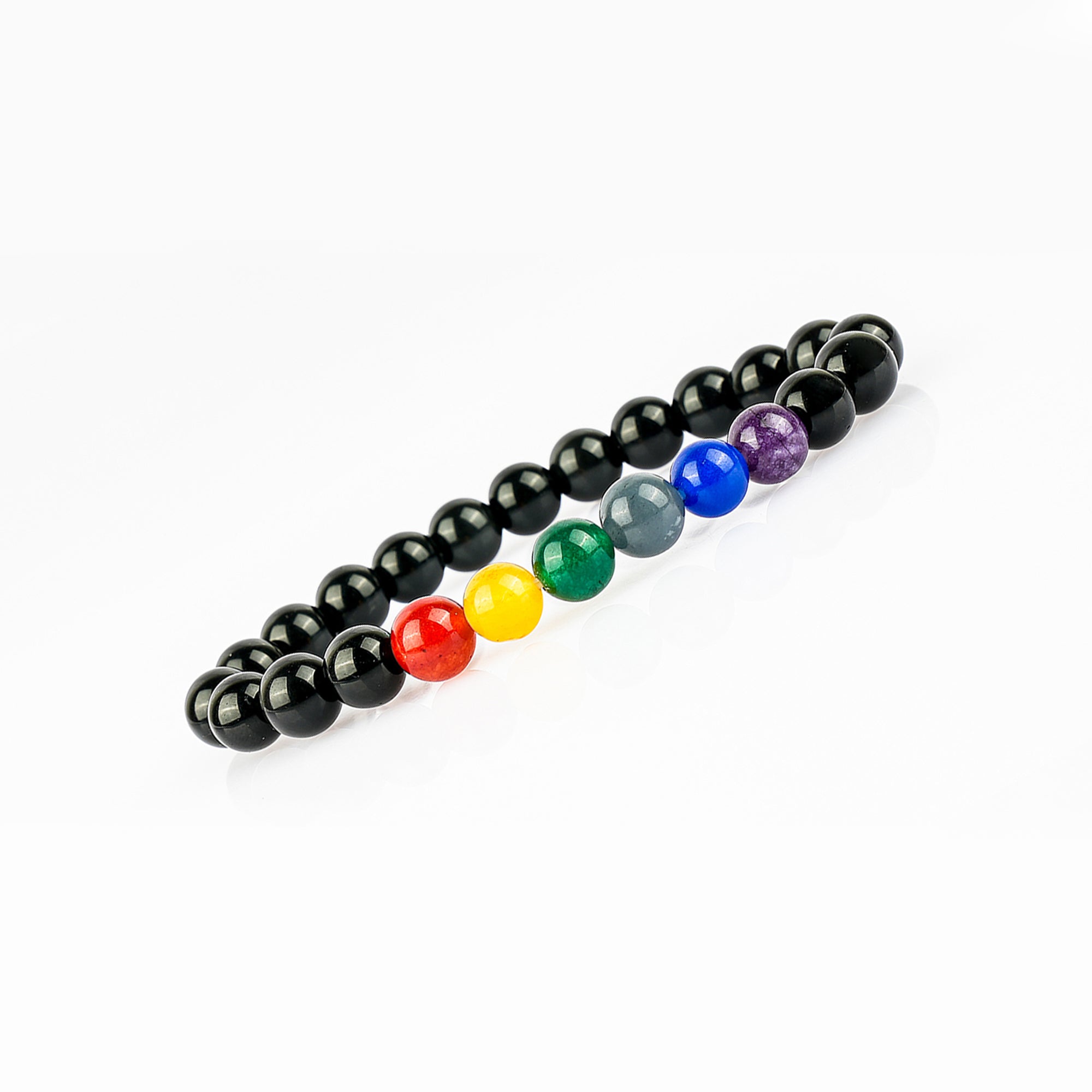 7 Chakra Agate Bracelet – Align & Balance