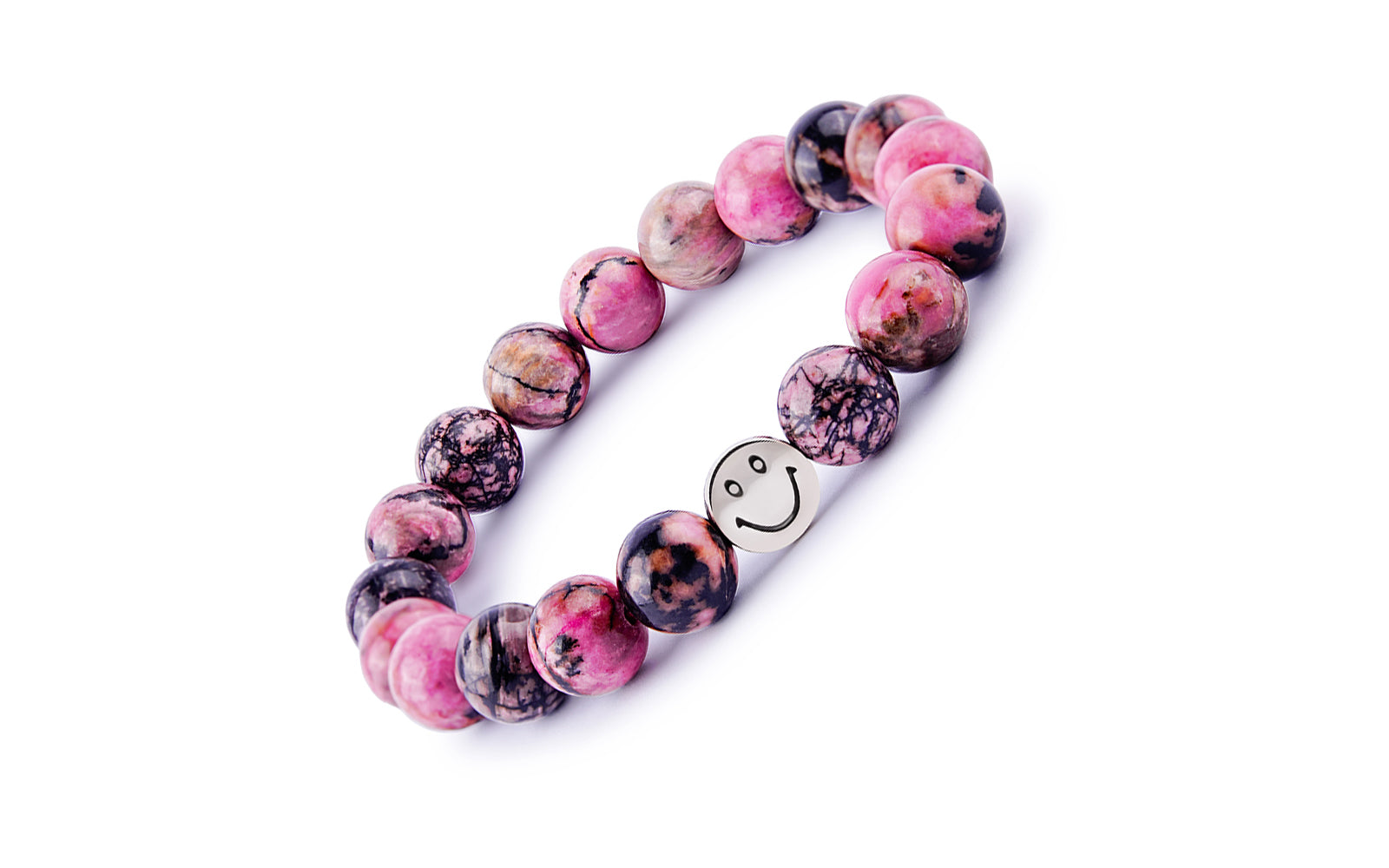 Smile Bracelet - Rhodonite