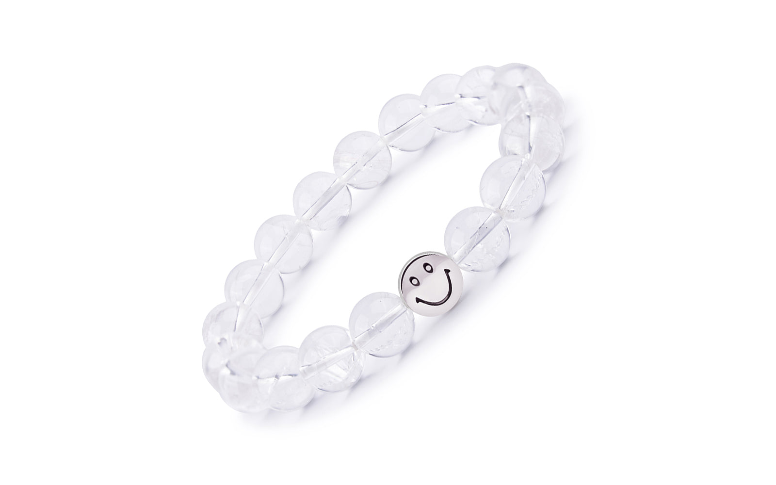 Smile Bracelet - Clear Quartz