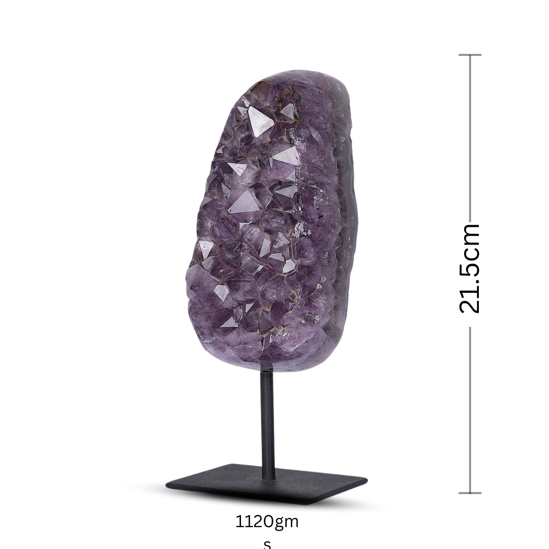 Amethyst Standing Cluster, Amethyst Cluster Stand