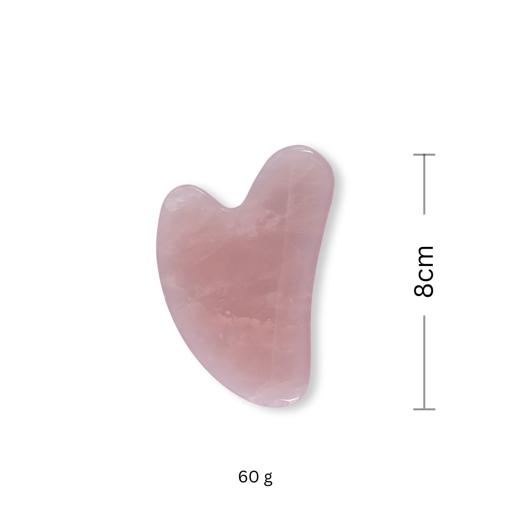 Rose Quartz Guasha Stone