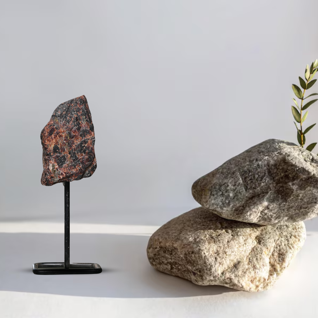 Garnet Raw Stone Stand