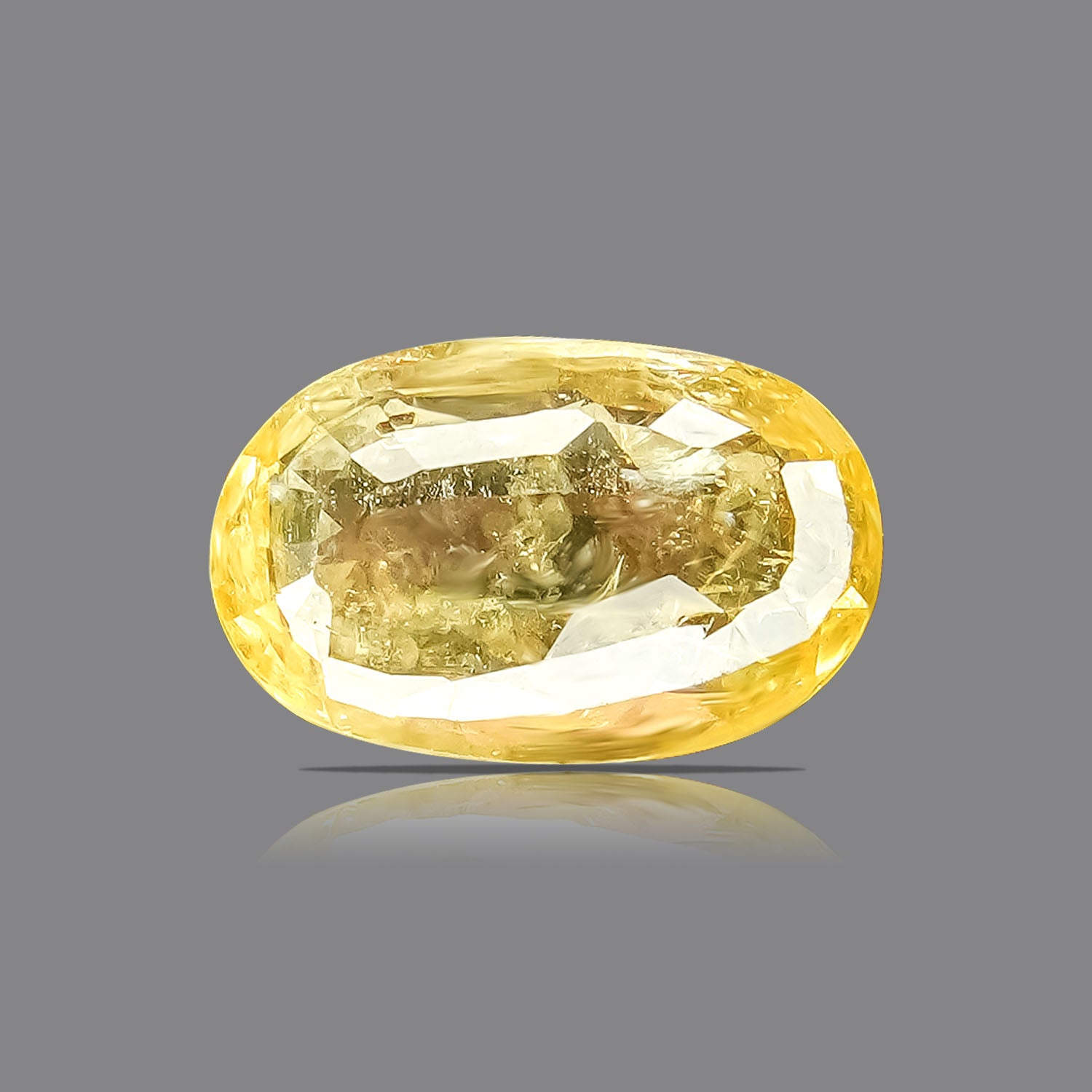 Pukhraj - Yellow Sapphire (4.07 ratti)