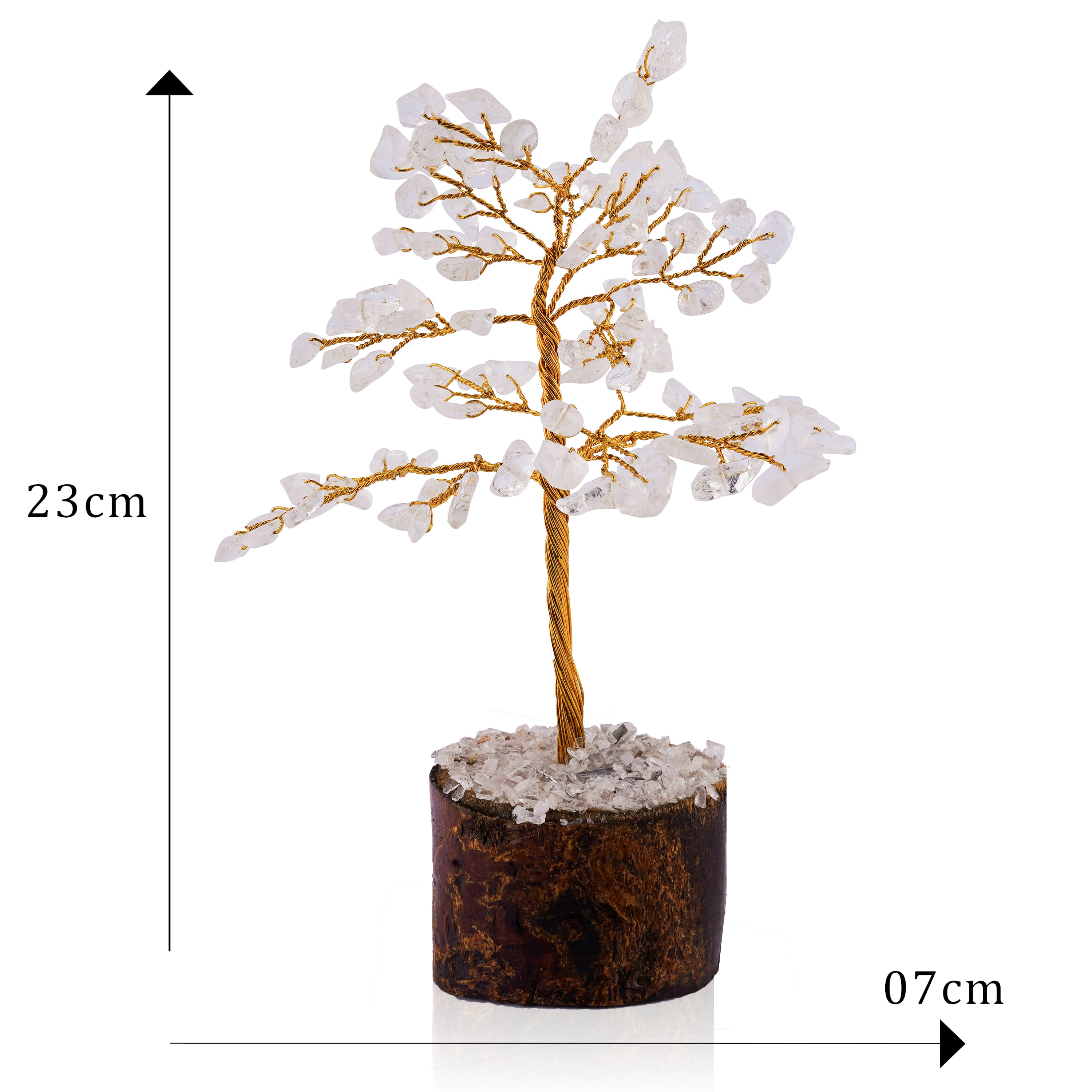 Small Crystal Quartz Tree