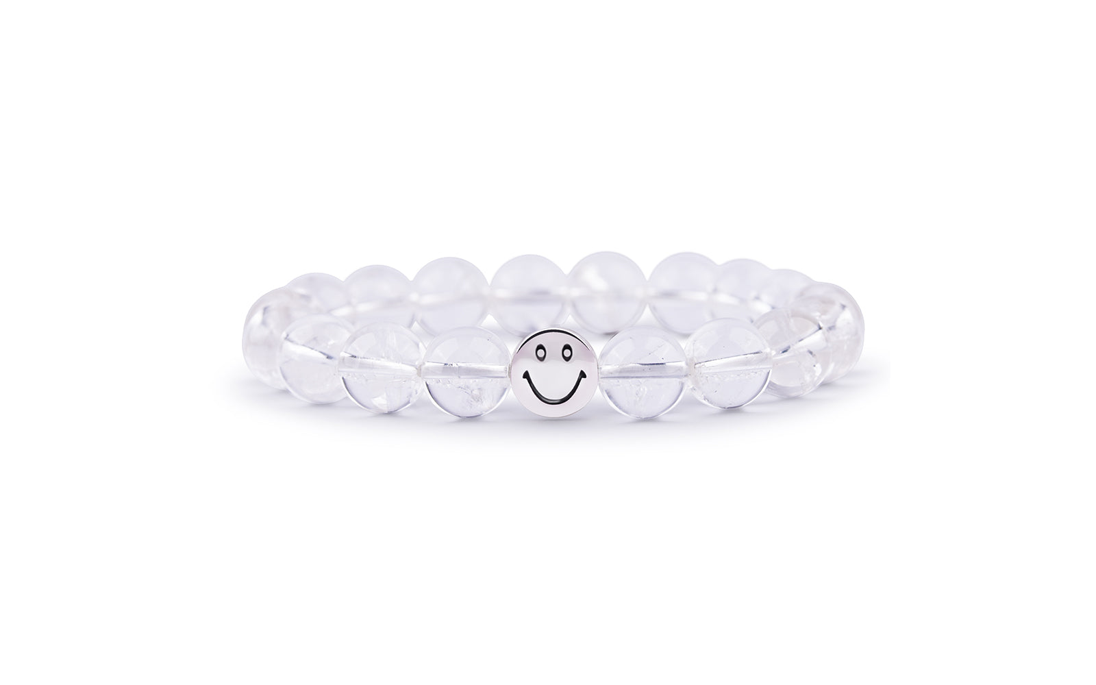 Smile Bracelet  Clear Quartz