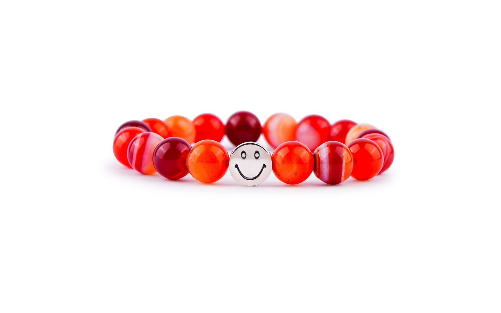 Smile Bracelet - Red Carnelian