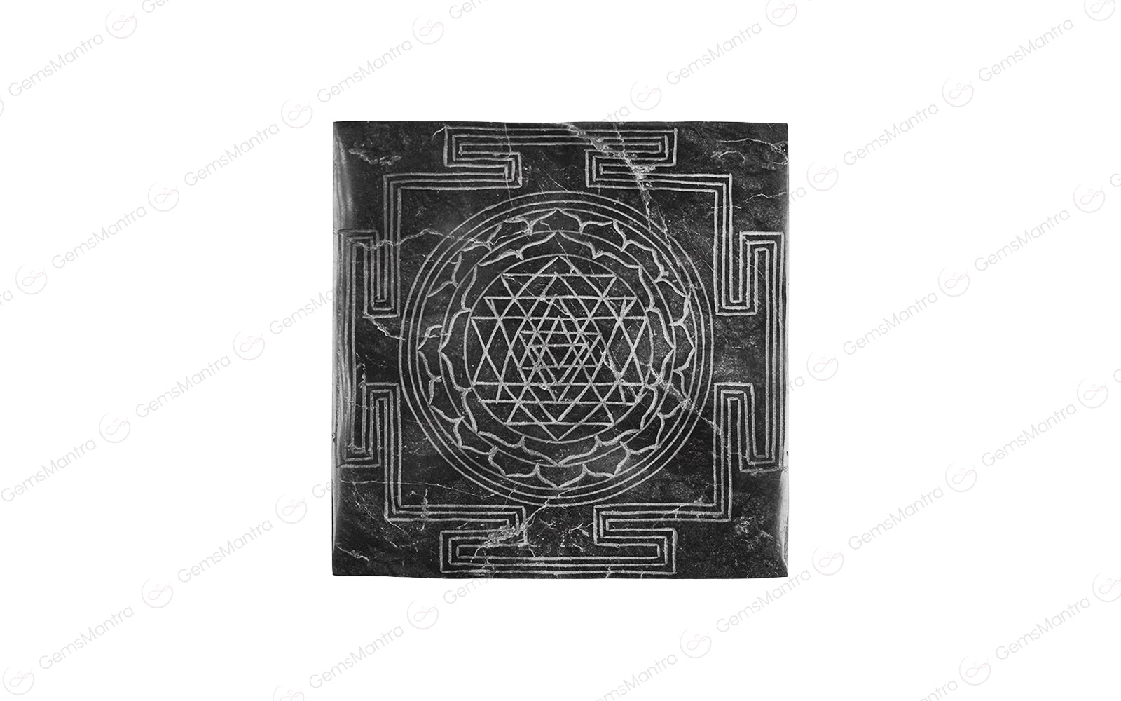 Premium Handmade Shaligram Shree Yantra