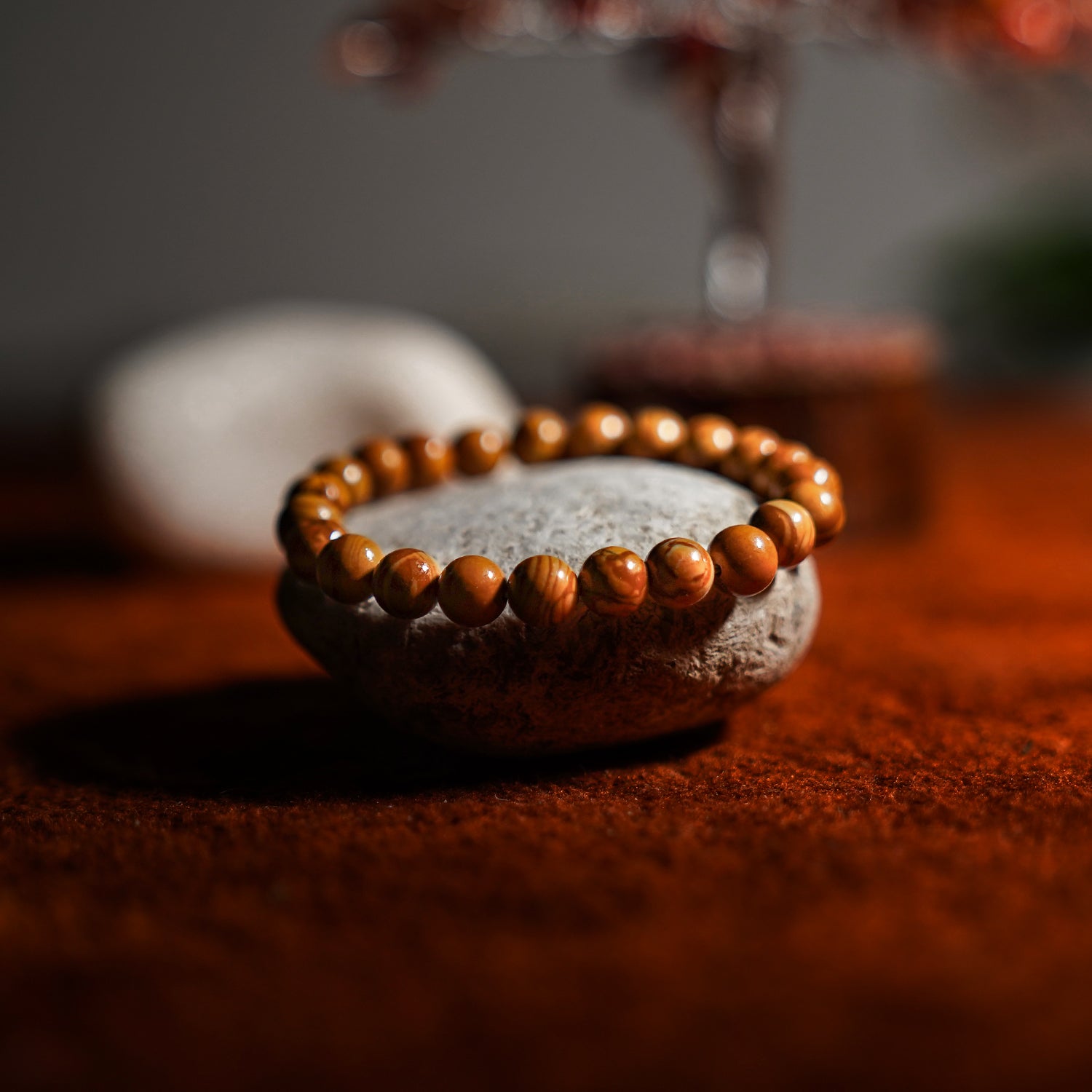 Premium Plus Bracelet- Camel Jasper