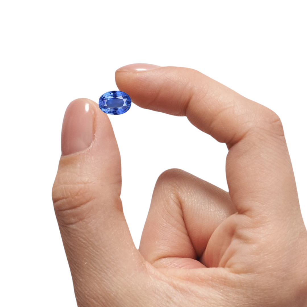 Blue Sapphire (10.57 Ratti, 9.61 Carat)