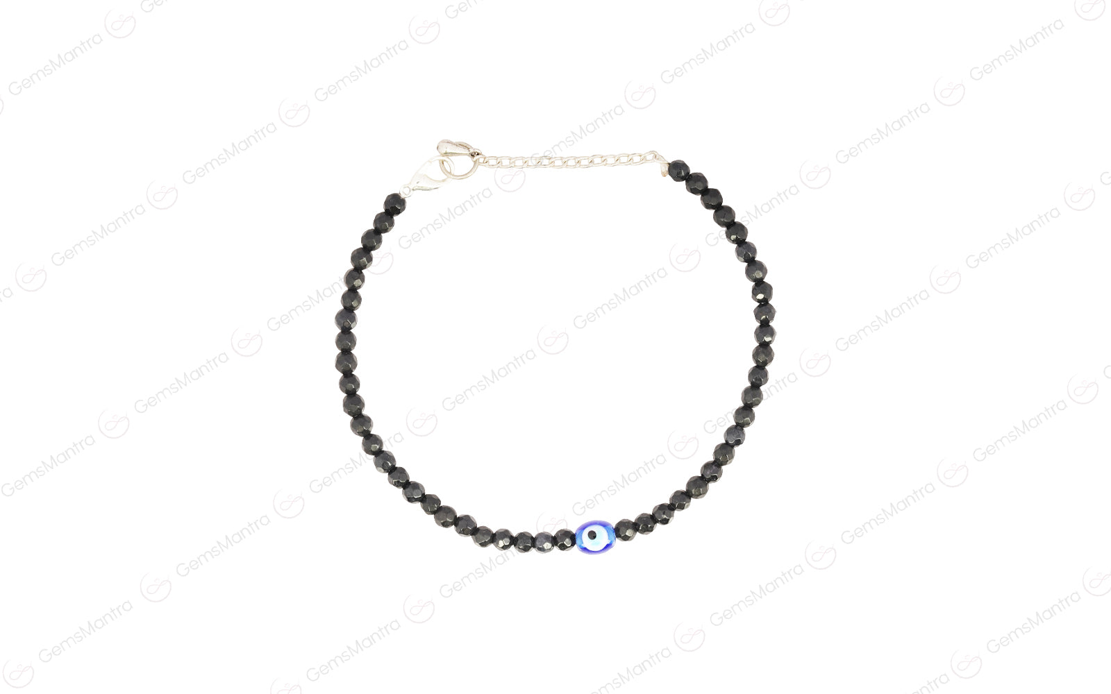Black Evil Eye Anklet - Protection from Negativity & Unwanted Energies