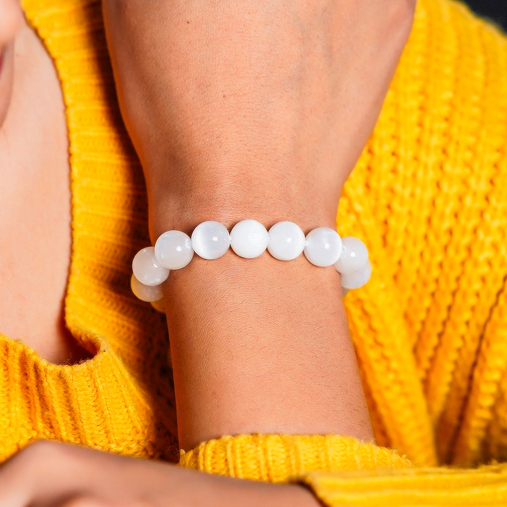 Selenite Bracelet – Original, Cleansing & Calm