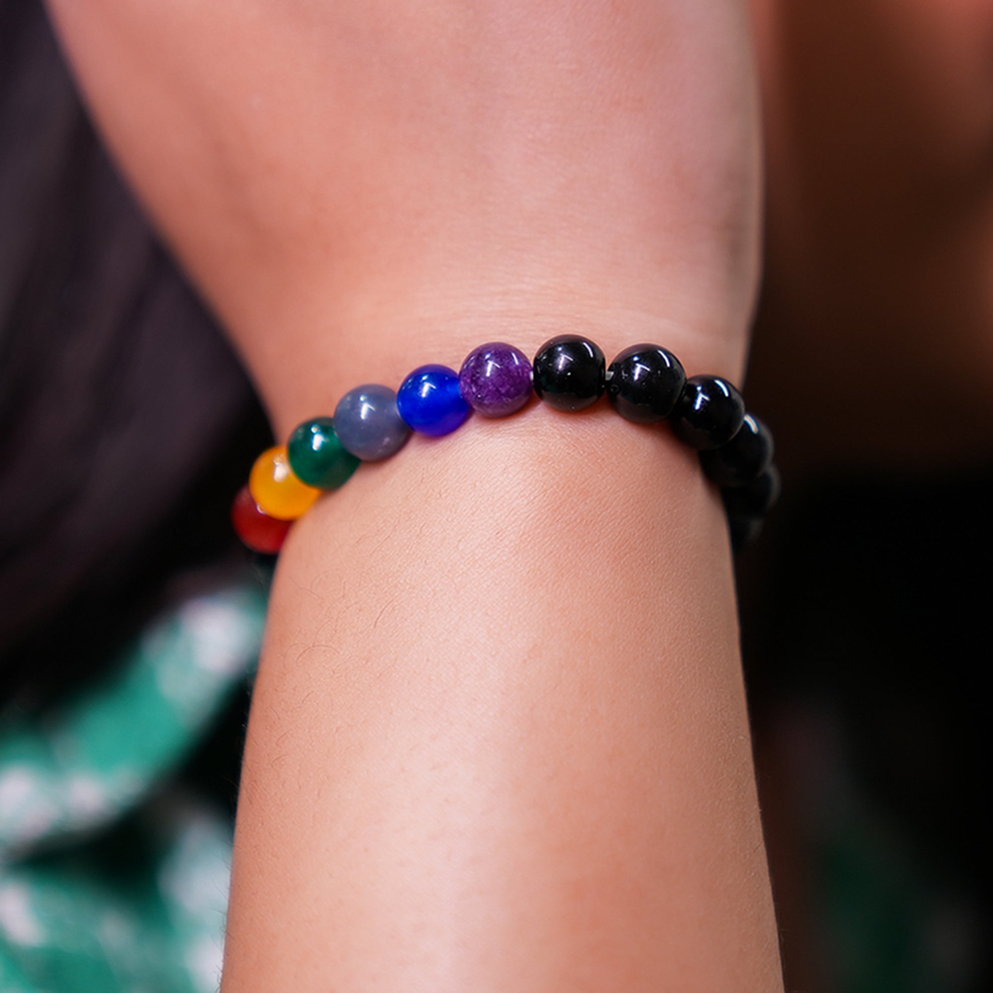 7 Chakra Agate Bracelet – Align & Balance
