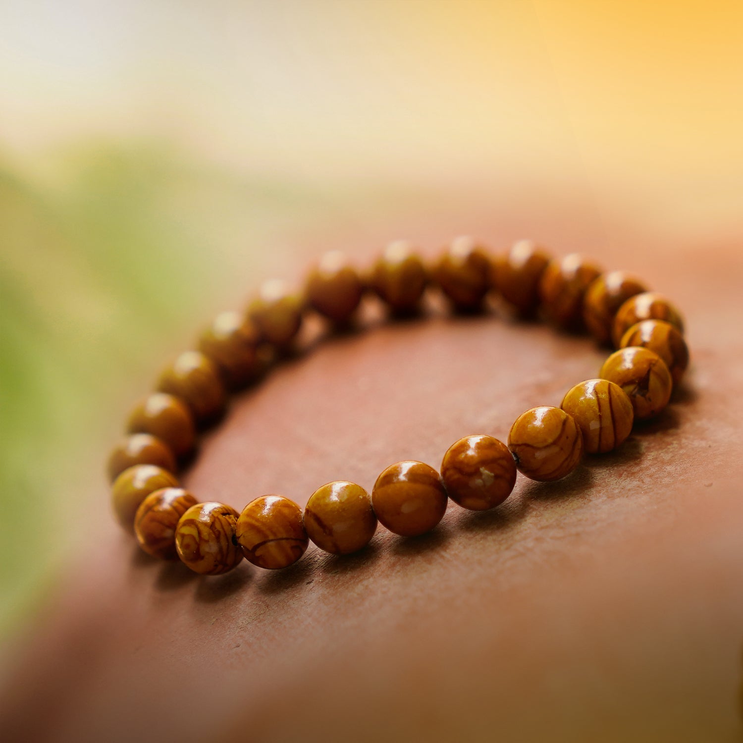 Premium Plus Bracelet- Camel Jasper