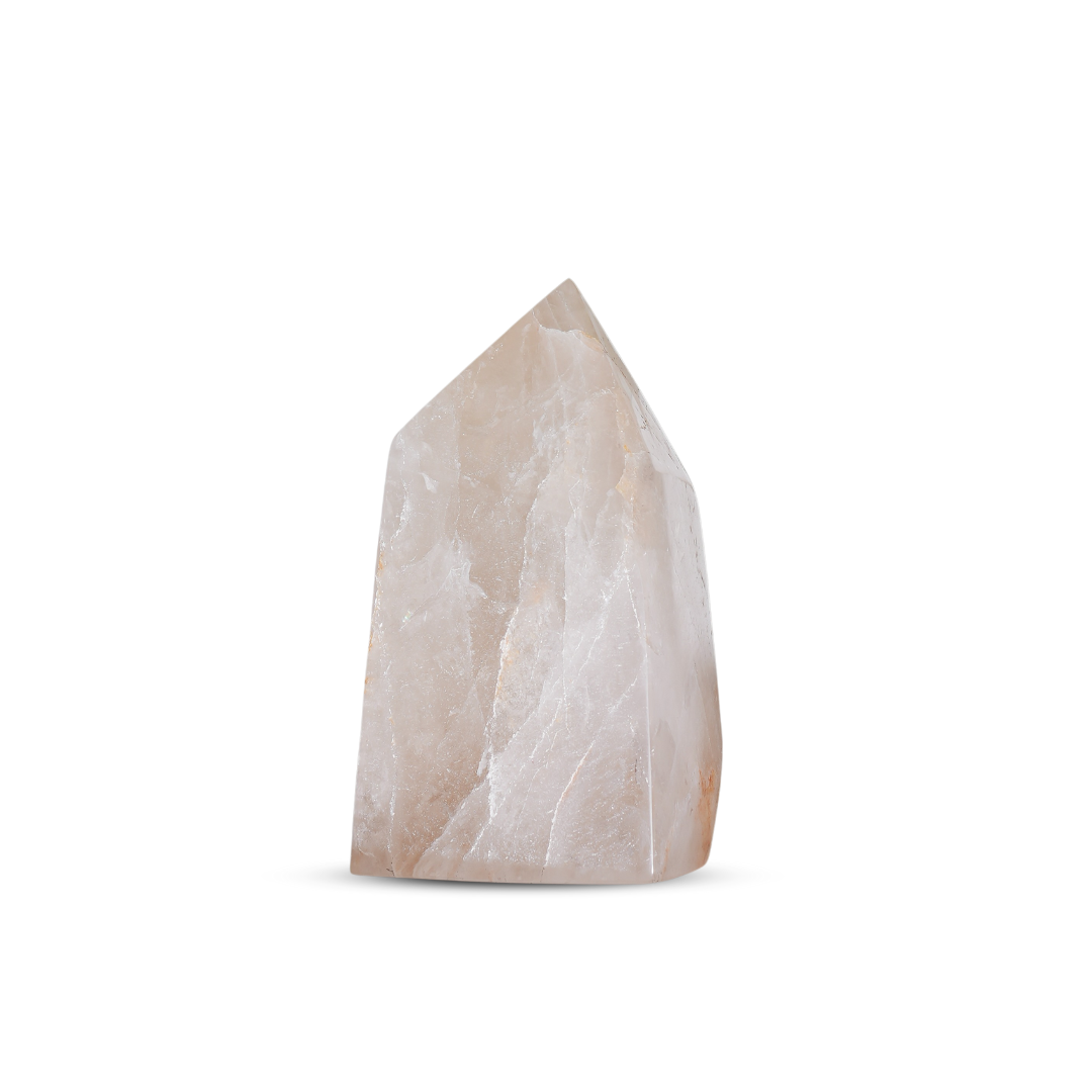 Clear Quartz Freeform Tower Point